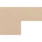 Ekena Millwork 4"W x 12"D x 8"H Classic Chapel Hill Rough Cedar Woodgrain TimberThane Corbel, Primed Tan CORUR04X12X08CHPRCPR - alternate 2